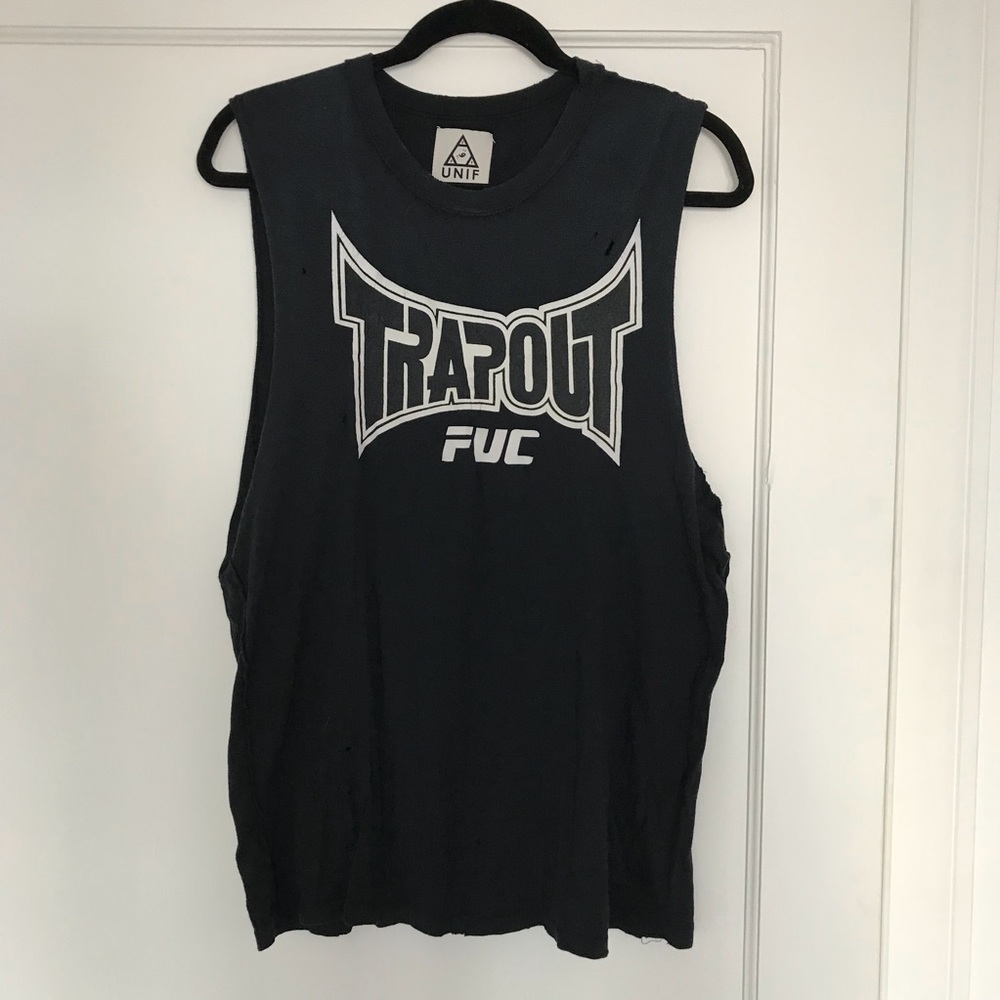SOLD! UNIF Trapout Muscle Tee